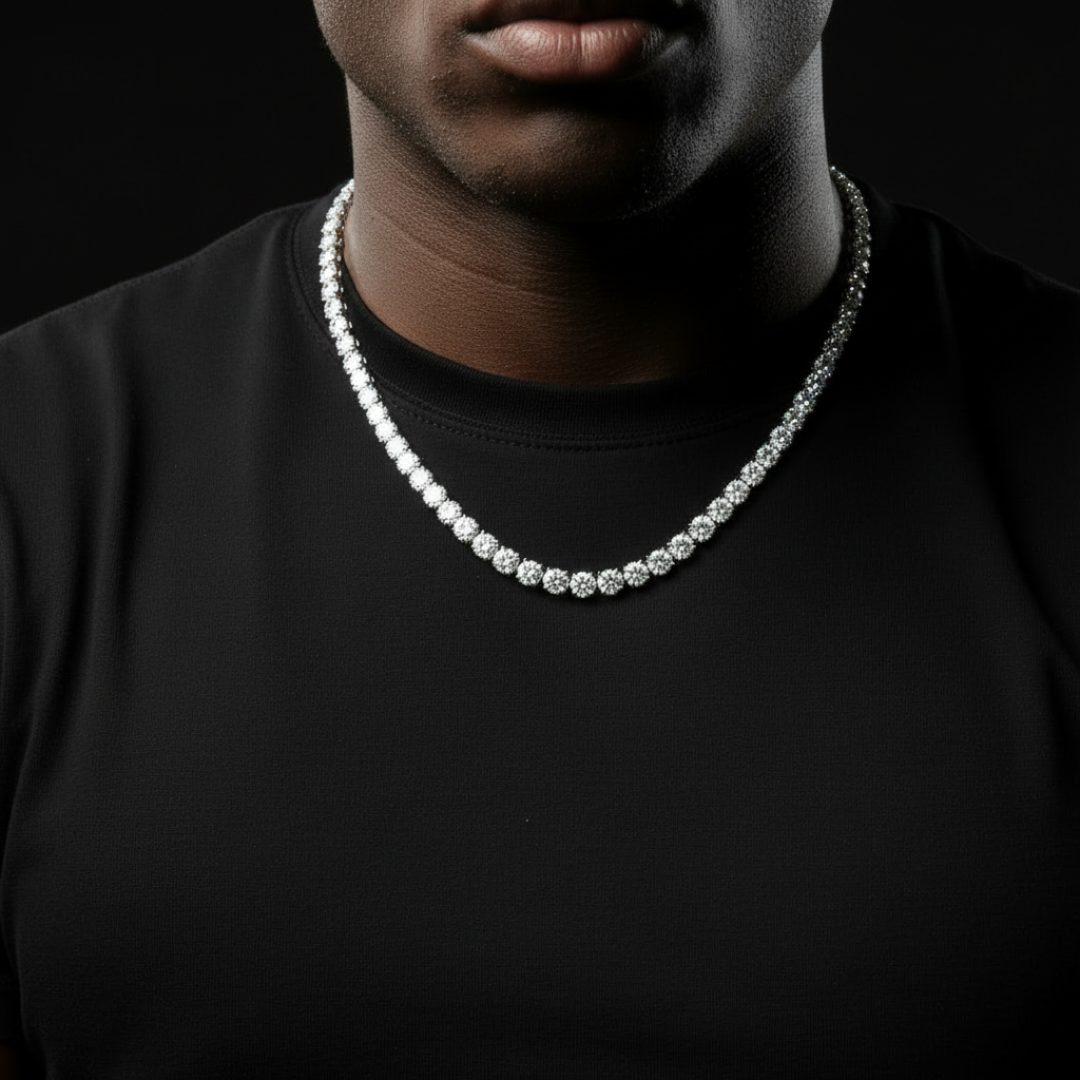 PURECUTS ICE VVS1 18K White Gold Tennis