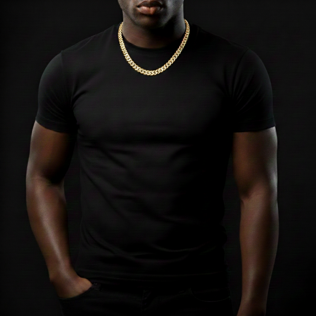 ROYALS ICE VVS1 18K Gold Cuban