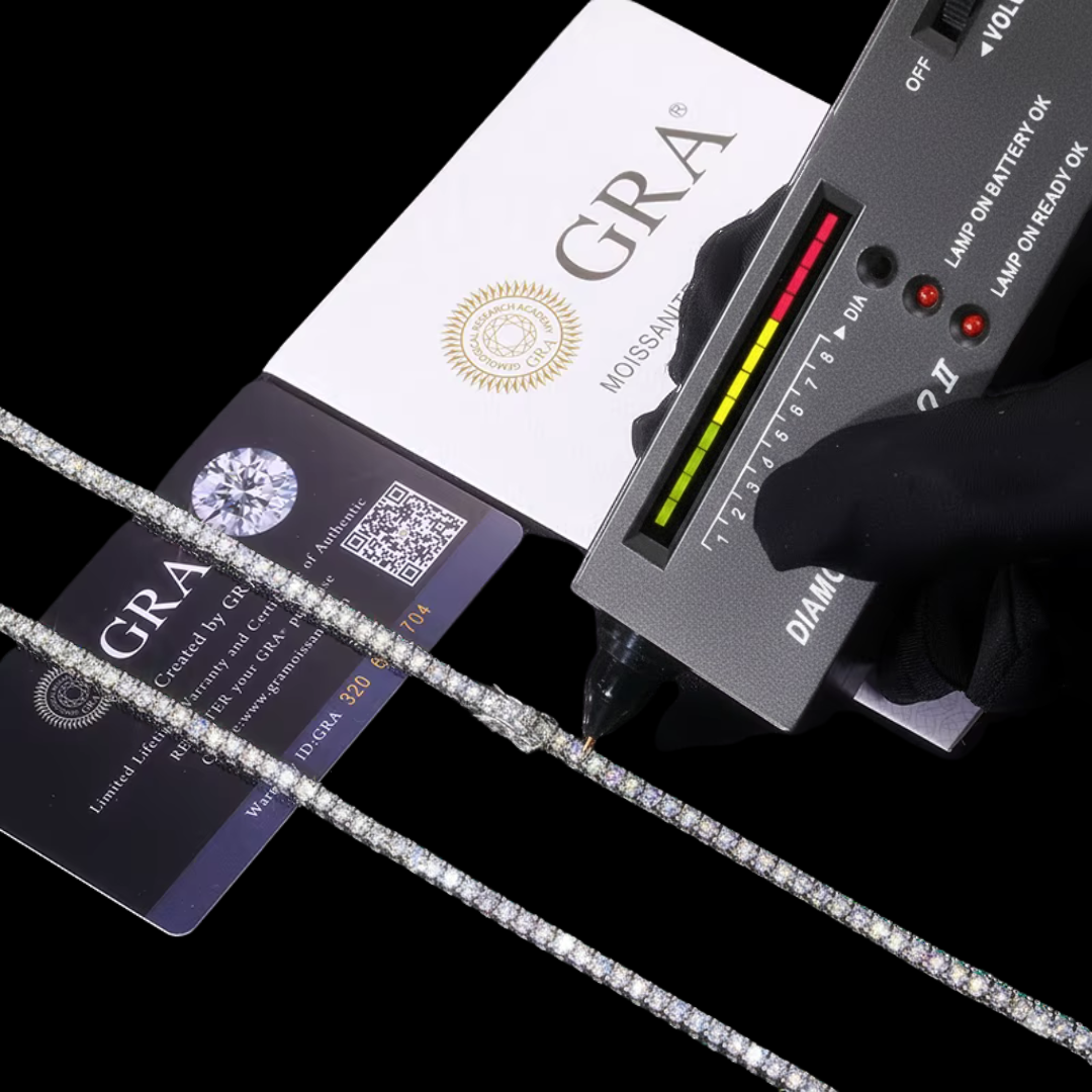 PURECUTS ICE VVS1 18K White Gold Tennis