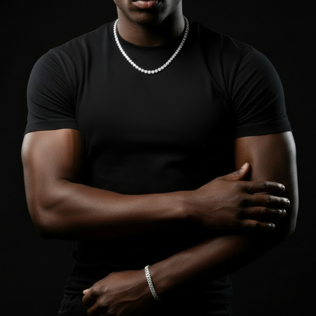 PURECUTS ICE VVS1 18K White Gold Tennis